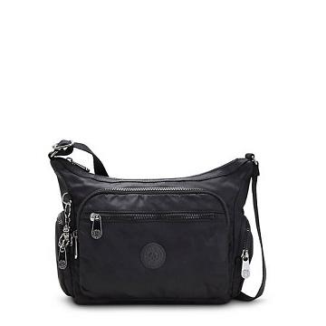 Kipling Gabbie Small Crossbody Bags Black Camo Embossed | AU 1139EB